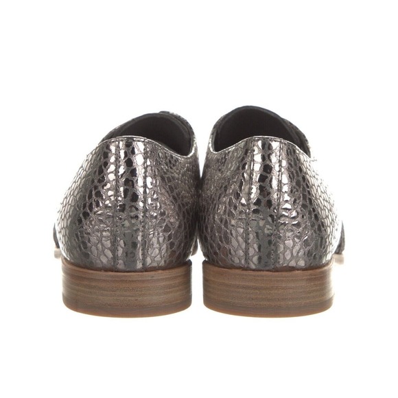 BRUNELLO CUCINELLI Oxford Woven Dress‎ Shoes Size 8 41 authentic NWT Silver main image 8